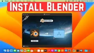 How to Install Blender on Mac | How to Download Blender on a MacOS