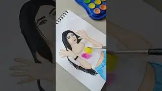 Sprinkling colors & joy!🤗🥰 #art #shorts #painting #holi #colors