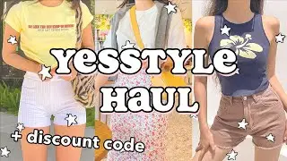 huge $300 yesstyle try on haul 🌸 *skirts, dresses, tops & more*