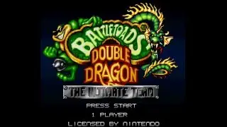 Battletoads and Double Dragon (SNES) Rash Walkthrough (No Scenes)