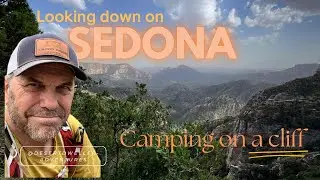 Dispersed camping in my off-road teardrop camper in northern Arizona