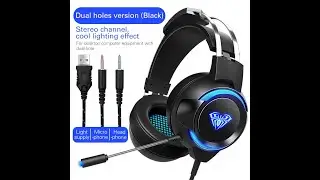 AULA G91 Gaming Headset Computer, កាសស្តាប់សំរាបលេងហ្គេមប្បាស