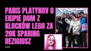 PARIS PLATYNOV O EKIPIE DOM Z KLOCK&Oacute;W LEGO ZA 20K SPARING REZIGIUSZ