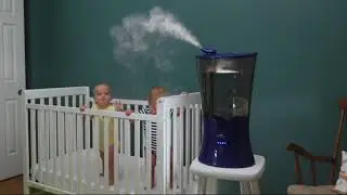 Air Innovations Clean Mist Top Fill Humidifier with Aroma Tray on QVC