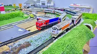 DRAMA KERETA API CC201 MENABRK CC201 SAMPAI BERGETAR 