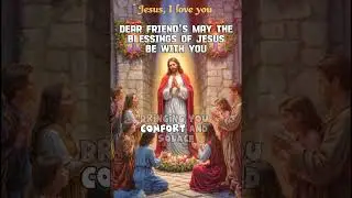 DEAR FRIEND'S MAY THE BLESSINGS OF JESUS BE WITH YOU