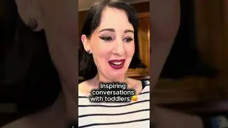 Another day, another deep chat with my toddler ✨#ToddlerLife #MomHumor #Momapocalypse #MomComedy