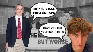 Is the NFL Better Than CFB? - The News, But Worse: Episode 1