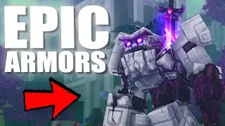 HYTALE: FOOTAGE OF EPIC ARMORS (Melee, Ranged & Magic) | Hytale