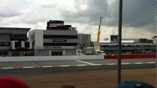 F1 Silverstone 2011 view of the start from International Pit Straight seats