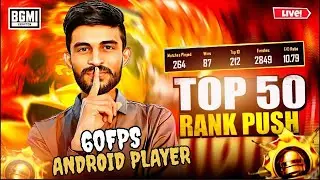 🔥SERIOUS RANK PUSH TO TOP 100 | PROMOTION MATCH ACE MASTER TO CONQUROR | LIVE BGMI | JAY IS LIVE