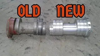 TRX 400ex Carrier Bearing Restoration and bearing installation