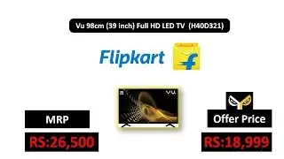 Vu 98cm (39 inch) Full HD LED TV  (H40D321)