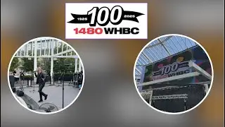 WHBC Turns 💯! A Night to Remember at Centennial Plaza 🎉📸