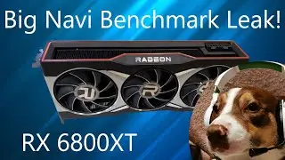 Big Navi 6800 XT Benchmarks Leak!