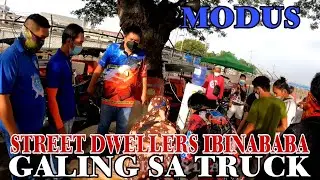 MODUS! STREET DWELLERS IBINABABA GALING SA TRUCK! MMDA CLEARING OPERATION