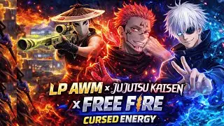 DOMAIN EXPANSION in Free Fire?! 😳 | LP AWM &times; JUJUTSU KAISEN &times;  MONTAGEM XONADA