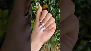 NAIL CRUSH YYC: 3 INCREDIBLE Fall Nail Transformations! (Argyle, Chrome & Spooky) #shorts 