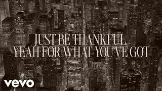 Smokey Robinson - Be Thankful For What You've Got (Lyric Video)