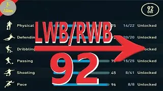Best 92 Rated LWB RWB Defender Build for FIFA 22 Career Mode - Max Potential