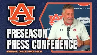 Bruce Pearl Previews Auburn Basketball 2024-25 | FULL PRESSER