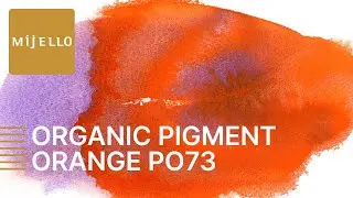 빛에 강하고 색이 쉽게 변하지 않는 Pigment Orange 73 (PO73)