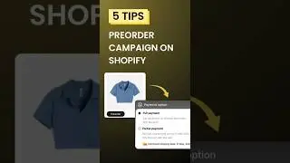 5 Tips to Sell Preorders on Shopify