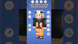 let's make a naruto skin for minecraft #mincraft #games #gaming #skin #naruto #anime #minecraftanime