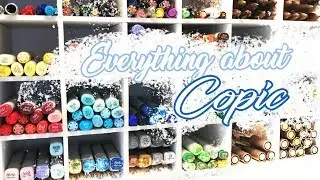 Everything about COPIC - Types, How to BLEND, Multiliners and Paper Marker Proof