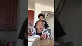 TALKING TO IMAGINARY FRIEND TO GET HIS REACTION! 😂