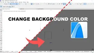 ARCHICAD BACKGROUND COLOR & CONSTRUCTION GRID - Change Background Color in ARCHICAD easily