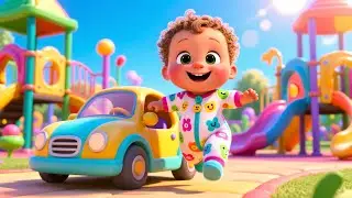 Playtime Wroom Car Go 🚗🎶 Fun Vehicle and Learning Song for Toddlers | Numbers & ABC with Baby