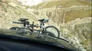 Driving down Mt Antero switchbacks in 2004 Toyota Tundra