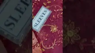 New arrivals 2023 gorgut chiffon stuff guddi tanka mirror work full shirt with heavy embroidery sele