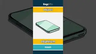 🇬🇧🇭🇺 object - objektum : vocabulary builder : learn English : tanuljunk angolul