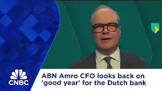 ABN Amro CFO looks back on 'good year' for the Dutch bank