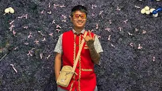 Si Donyi festival vibes with traditional dress which was given by my friend🌞🤩