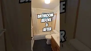 #homeimprovement #home #bathroomrenovation #bathroomupgrade #bathroom #tileshower #beforeandafter