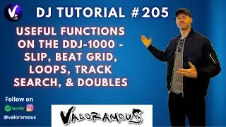 DJ Tutorial 2025 | How to Use DDJ-1000 Functions: Slip, Beat Grid, Loops, Track Search & Doubles