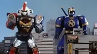Mighty Morphin Power Rangers - A Brush With Destiny - Megazord Fight