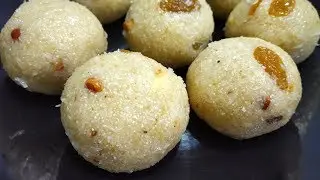 बहुत ही टेस्टी और हेल्दी दानेदार सूजी के शानदार लड्डु बनाये एकदम हलवांई स्टाइल में |Tasty Rava Laddu