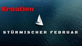 Segeltörn im Februar / Kroatien / Delfine