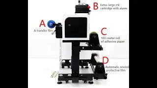 INDHNX UV DTF A3+ Dual F1080 Printer:  High-Speed Roll-to-Roll UV Printing for Small Businesses