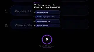 What is the purpose of the SERIAL data type in PostgreSQL
