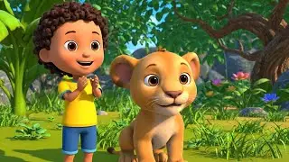 Baby Lion&rsquo;s Jungle Parade Adventure | Nursery Rhymes for Kids & Baby Songs