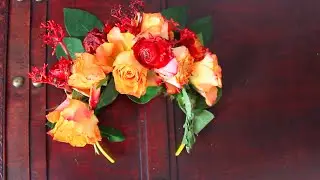 DIY FLOWER CROWN ♡ DIY BLUMEN HAARBAND ♡ HALLOWEEN KARNEVAL FASCHING