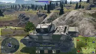 Dont Let WarThunder See This Sniping Position | WarThunder on Easy Mode | American M5A1 Tank