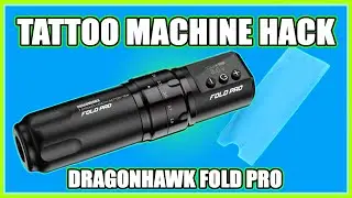 Как защитить/обернуть татуировочную машинку в пакет! ПРОСТОЙ ЛАЙФХАК! Dragonhawk Fold Pro!