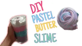 DIY Pastel Butter Slime Cr.gillian bower