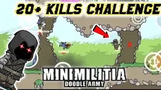 Mini Militia 20 Kills Challenge!! 20 Kills Challenge
